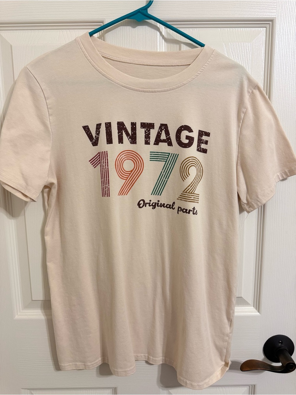 Vintage 1972 Graphic T-Shirt - Cream